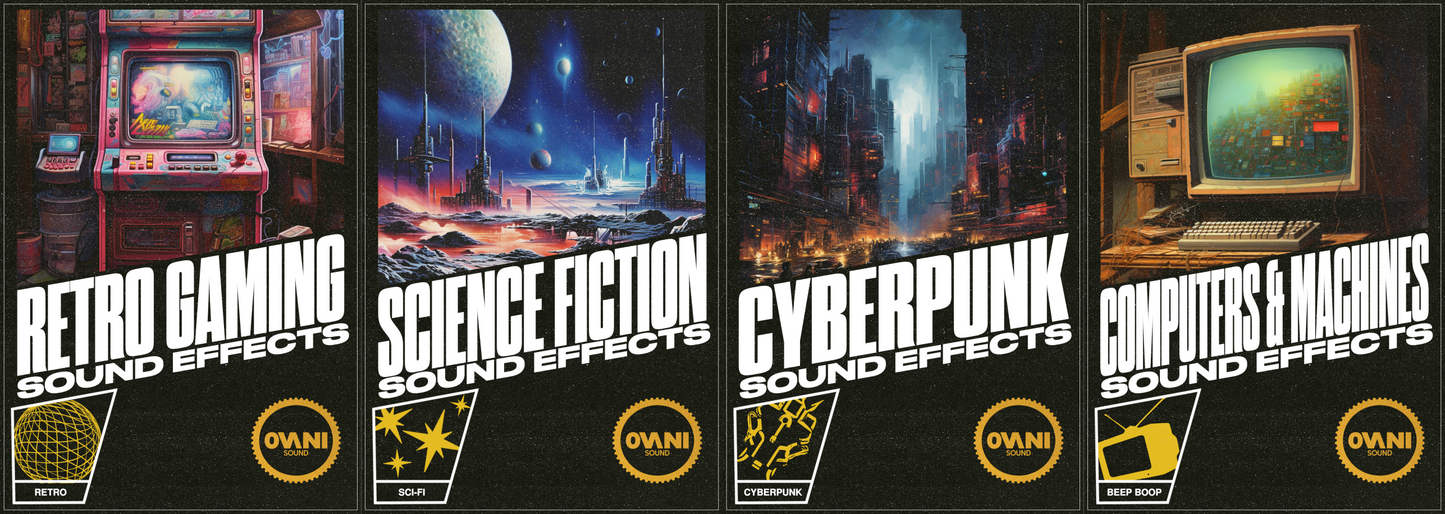 xxx-8/21/2024 Weekly Wav - Sci-Fi Stim Heal Weekly WAV, Retro Gaming, Science Fiction, Cyberpunk, and Computers & Machinery Sound FX Packs Bundle - Ovani Sound