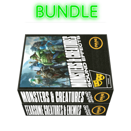 Fearsome Creatures & Monsters Bundle bundle art