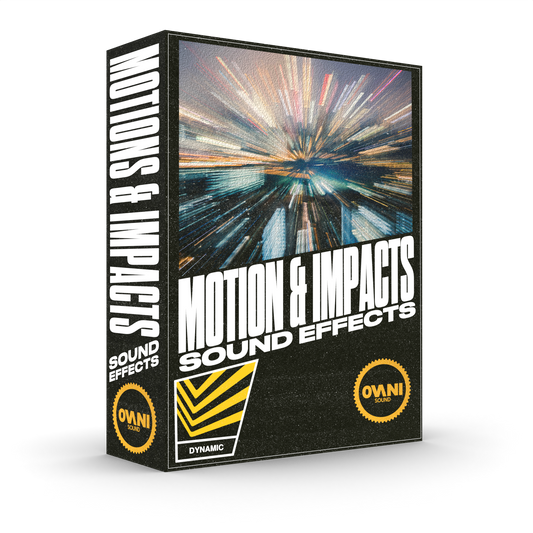 Motion & Impacts Sound FX Pack