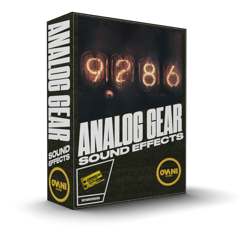 gear sound effects Analogue Gear Sound FX Pack