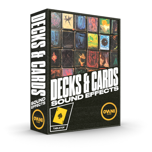 Decks & Cards Sound FX Pack