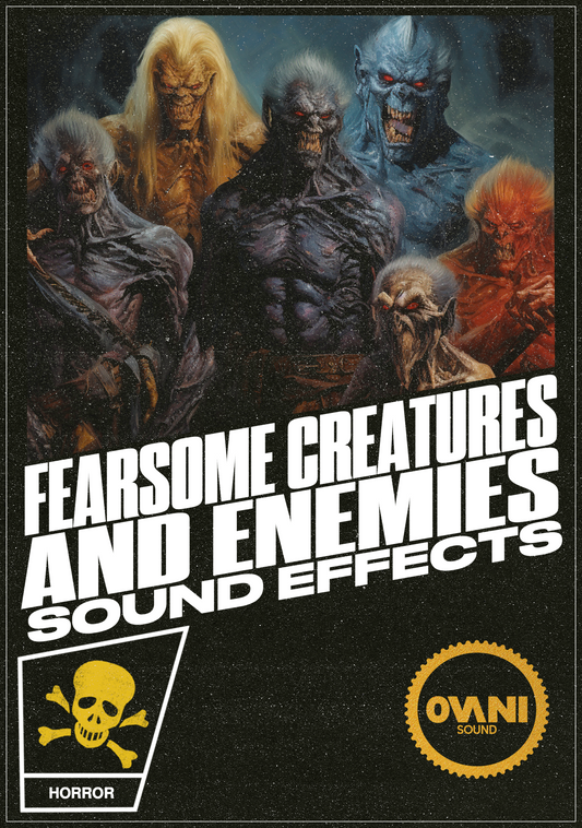 Fearsome Creatures & Enemies Sound FX Pack