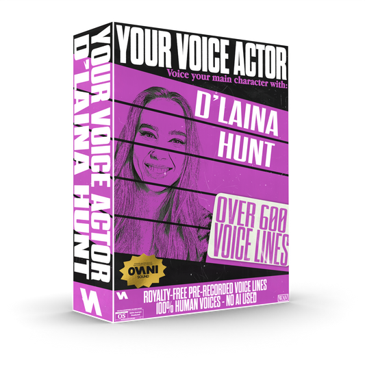 Your Voice Actor: D'laina Hunt Voice Over Pack