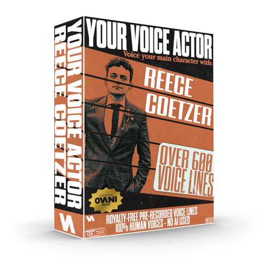 Your Voice Actor: Reece Coetzer Voice Over Pack