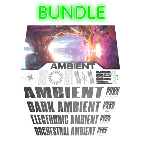Ambient Background Music Mega Bundle bundle art
