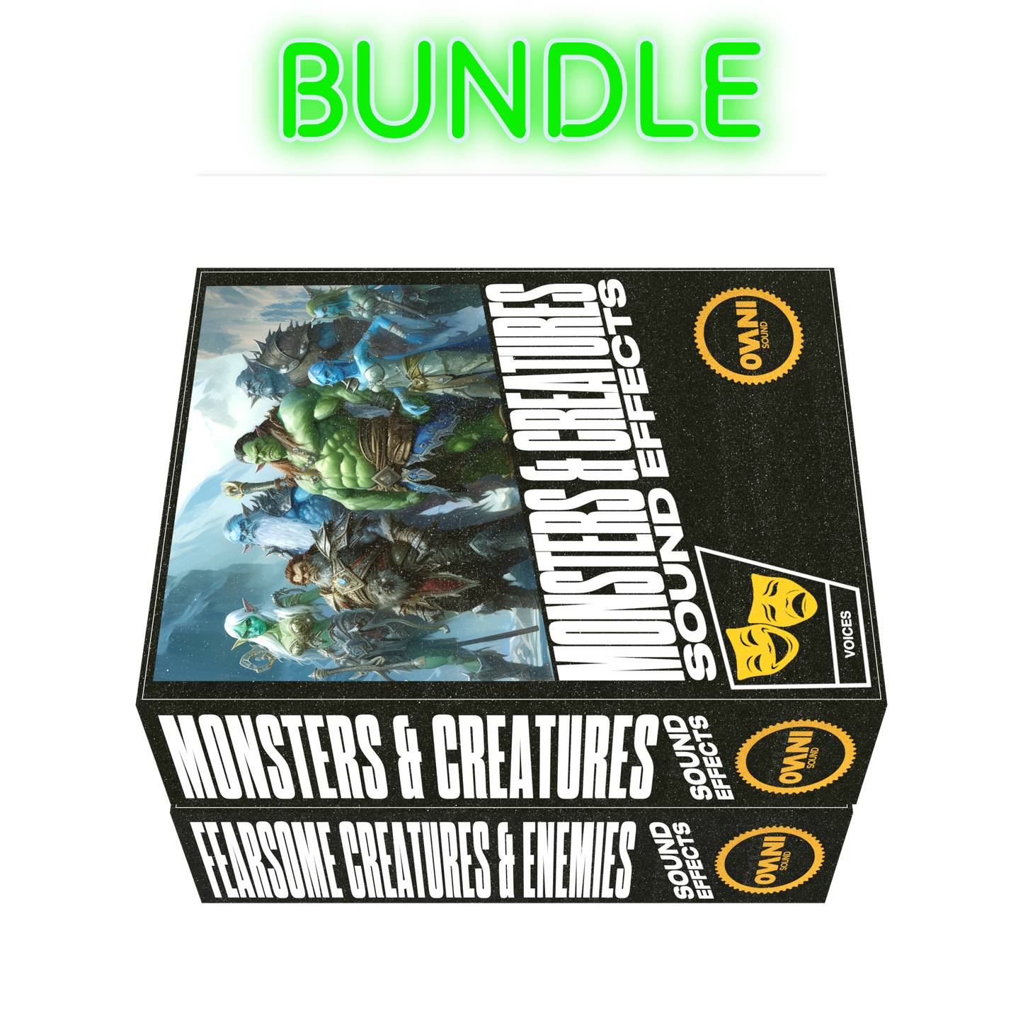 Fearsome Creatures & Monsters Bundle bundle art