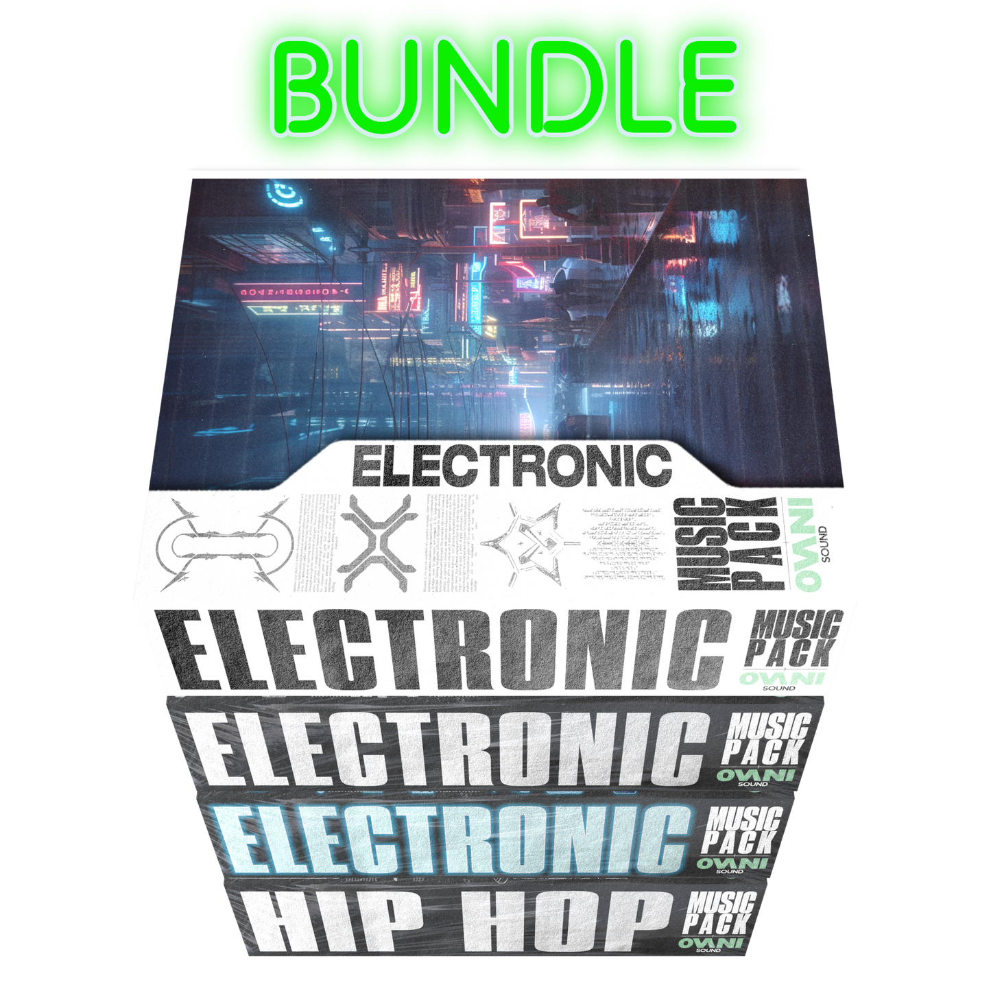 Futuristic Elements Music Bundle bundle art