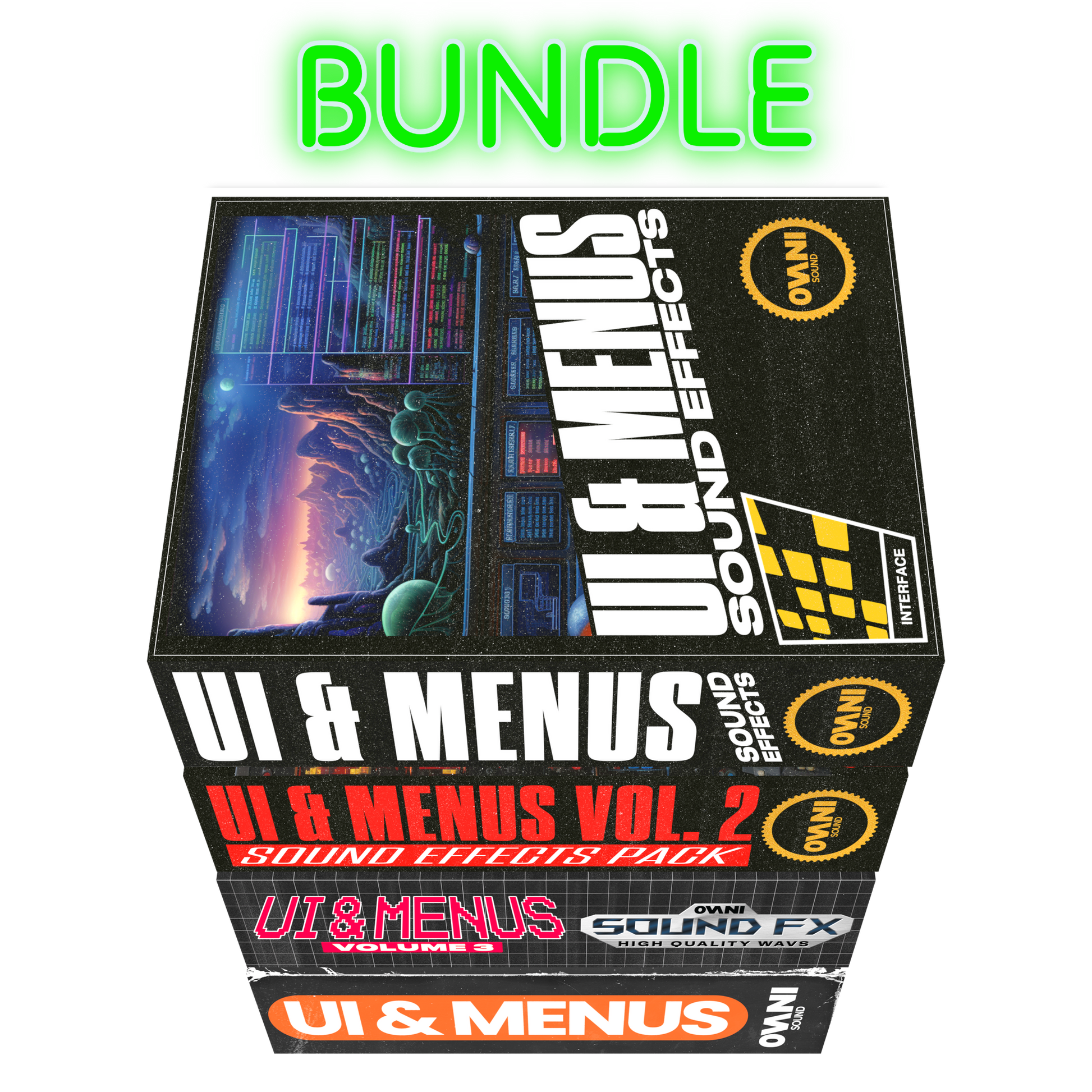 UI Sound FX Mega Bundle bundle art