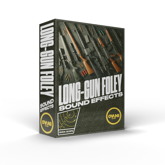 Long Gun Foley Sound FX Pack