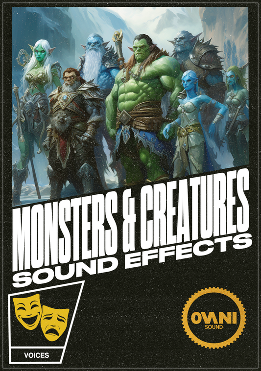 Monsters & Creatures Sound FX Pack