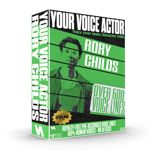 Your Voice Actor: Rory Childs Voice Over Pack